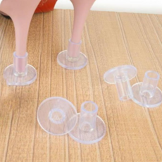 [하늘다원]하이힐 굽 커버 힐보호캡 구두 손상 방지 투명