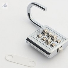 비밀번호 자물쇠 자전거 창고 보안 번호자물쇠, 1개