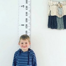 어린이 키재기 벽걸이 줄자 아이 성장 기록 인테리어 측정, 상세페이지 참조