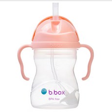 비박스 젤라또 컬러 손잡이 빨대컵, 아이스크림핑크, 1개, 240ml