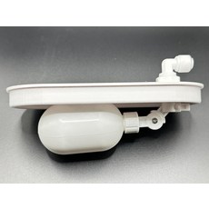 GE Opal NUGG 어그et 아이스 메이커 변환 키트 2.0용 - 영구 워터 라인 탱크 사이즈 먼저 측정 이미지의 차트 둥근 끝이 있는 7.6cm(3인치) 너비 화이, GE Opal NUGG 어그et 아이스 메이커 변환 키