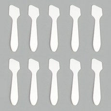 굿플레이스 스페출라 10P 미니수저, 투명