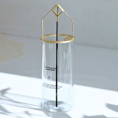 香座玻璃銅香棒香座, 單色