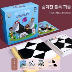 교육 창의적 나무 블록 퍼즐 나무퍼즐 목재퍼즐 메탈퍼즐, 플라스틱 싱글 80레벨