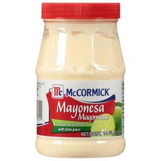 맥코믹 메이오네사 마요네즈 라임 주스 포함 28파운드 온스, Mayonnaise, 1개