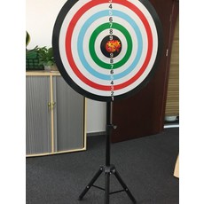 실내 자석 다트판 과녁 가족 놀이 파티 게임 세트용품, 1개, 스탠드 +60 판 10개