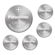 파나소닉 코인전지 CR1220 5개입 건전지, 1개