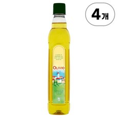 올리비오 올리브 오일 Olivio Oil 500ml, 4개