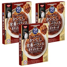 닛신 맛있게 영양 밸런스 진한 볼로네제, 120g, 3개