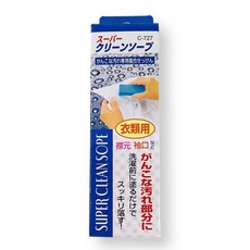 不動化學 C-727 超級潔淨皂, 1個, 衣物衣領袖口專用強力去污棒