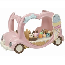 Sylvanian Families 森林家族 冰淇淋餐車組 (不含娃娃), 1個