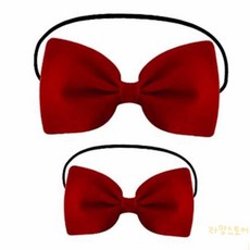 루마 나비넥타이 빨강 6개입 남아