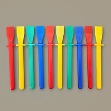 미니 본드헤라 가죽공예 본드주걱 10개입, 1세트, 색상랜덤10개입