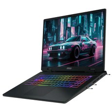 MSI 2024 크로스헤어 17 HX 코어i9 인텔 14세대 지포스 RTX 4070, 코스모스 그레이, 1TB, 32GB, Free DOS, D14VGKG-i9 QHD