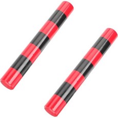 음악 재생 및 조기 학습 활동에 안전하게 내구성을 갖춘 야드웨 2pcs 스트라이프 레인 사운드 시뮬레이터 교육용