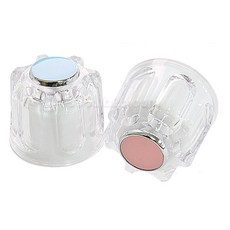 주방 수도꼭지 냉 온 수정핸들