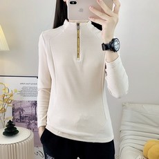 秋冬抓絨衛衣 女款 戶外運動登山防風保暖半拉鏈長袖