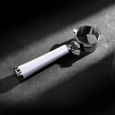 커피 머신 핸들 바텀리스 안정 추출 개조 도구, 35. 51mm---3개의 귀(Delonghi)||진주, 기본