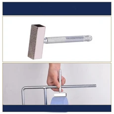 플레너 지그 샤프닝 수냉식 그라인더 용 액세서리 목공 터닝 도구 클립 나이프 가위 휠 드레서, 01 wheel dresser, 01 XL