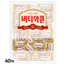 궁금한공작소 버터와플 대용량간식 20개, 40개, 26.3g