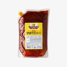 양념치킨소스 코다노 2kg 양념치킨 닭강정 후라이드 감자튀김 딥핑소스 칠리새우 떡볶이