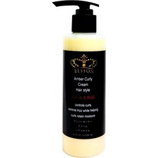 BESSON 貝松 Amber Curly Cream 造型乳, 1個, 貝松魔力曲線200ml+魔髮梳