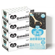 콩앤콩 저당두유 검은콩 검은깨, 96개, 190ml