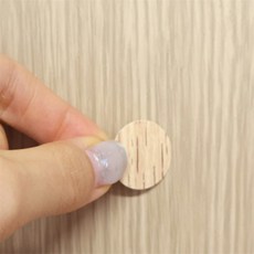도하지몰 벽지보수스티커 작은원형스티커, 연우드