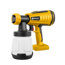 오키토 KSG-77D 충전스프레이건 20V 본체 800ml BL모터 디월트 배터리 호환 무선 후끼, 1개