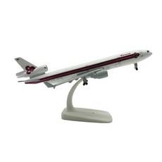 Ghbunuz 비행기 모델 합금 바퀴 3 세 5 7 어린이 날 크리스마스 생일 선물 20CM 태국 MD-11, 1개, 상세페이지 참조