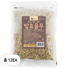 청그루 불릴 필요없는 발효율무, 500g, 12개