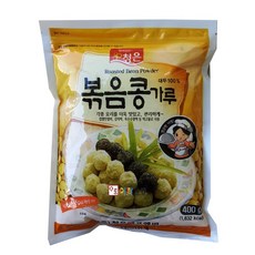 청은 볶음콩가루 400g 유통기한 27.1.3까지, 1개
