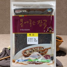 여량농협 국내산 흑미, 1개, 1kg