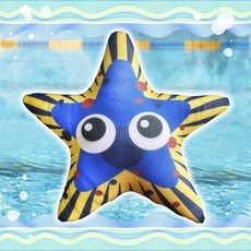 兒童游泳圈 可愛造型浮具 輕巧便攜游泳輔助，安全無毒材質，趣味游泳學習, 海星, 1個