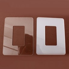 커버 아크릴 2종택1 스위치 빠띠라인 소형, 스위치 커버 소형_소형블랙