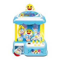 핑크퐁 아기상어 크레인 캡슐 토이 뽑기 장난감 인형 선물뽑기 기계 가챠, 1개