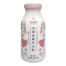 本氣家製豆 北海道濃厚豆乳 微糖 (24瓶/箱), 78個, 210ml