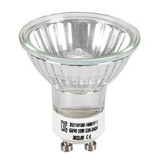 할로겐전구 GU10 35W 220V 캔들워머 램프 디밍 밝기조절가능 KC인증, 1개, 전구색