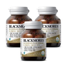 블랙모어스 비컴플렉스 플러스 면역, 60정, 3개