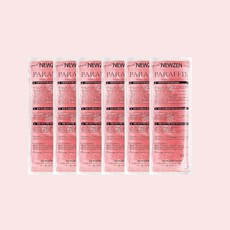뉴젠 국내산 파라핀왁스 촛물 촛농 손 발관리 고체형 리필용 1통6개입 핑크, 1개