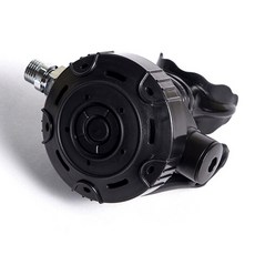 다이빙 스노클링 장비 압력 감소 스코바 2 단계 레귤레이터 수중 호흡 다이빙 공급 블랙, 검은색