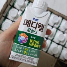 메디웰 당솔브 호두맛 혈당관리 균형영양식, 200ml, 3개