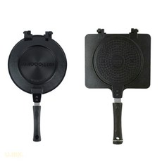 티타늄 양면 누룽지팬 양면그릴, IH 사각, 1개