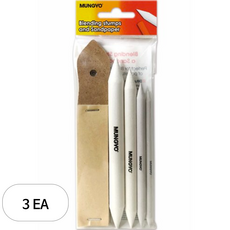 문교 찰필 사포 세트 MBS-4A, 3개