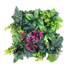 인조 잔디 식물 벽 패널 녹색 홈 장식용 슈링글 네일, 1개, 20. picture color4