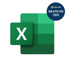 MS인증점 Excel LTSC 2024 상업용 영구 라이선스 CSP 엑셀