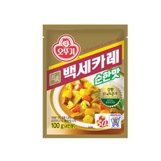 오뚜기 백세카레 순한맛, 100g, 1개