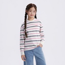 매장정품 NATIONAL GEOGRAPHIC KIDS K261UTS920 멀티 스트라이프 LTEE IVORY 5009048085 201474