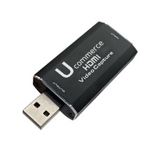 4K HDMI캡쳐보드 to USB 카메라 미러리스 닌텐도 스위치 동영상 녹화기 비디오 캡쳐카드, 본상품선택, 1개