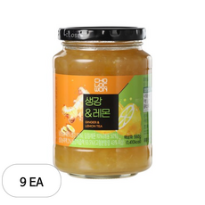 초록원 생강&레몬차, 560g, 1개입, 9개